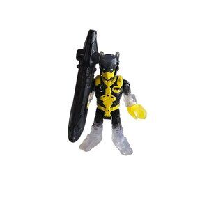 Fisher Price Imaginext DC Comics Batman 3" Action Figure Black Mask Clear Limbs